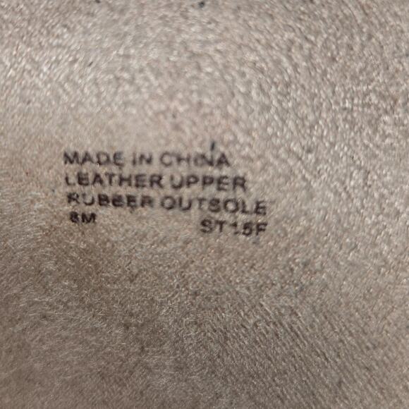 Michael Kors Womens Stockard Riding Boots 8M Brown Leather Knee Western Cowgirl - Picture 7 of 12